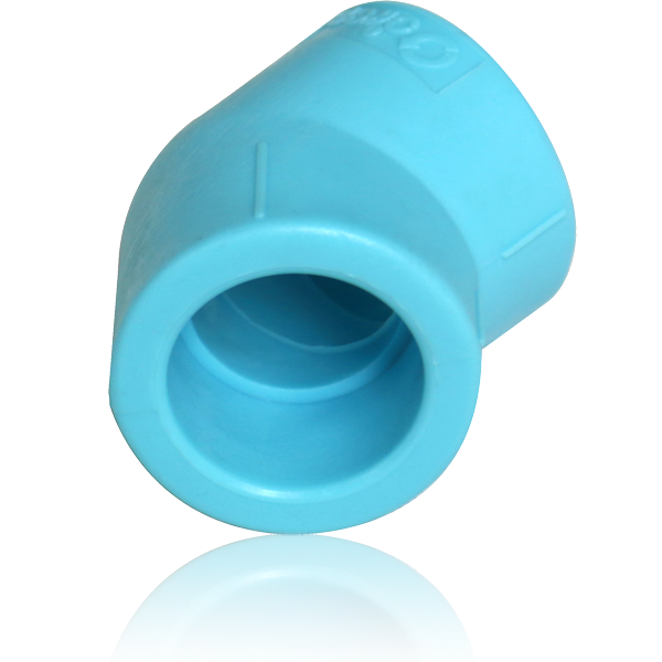 PERT 45 degree elbow